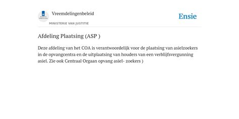 asp betekenis.